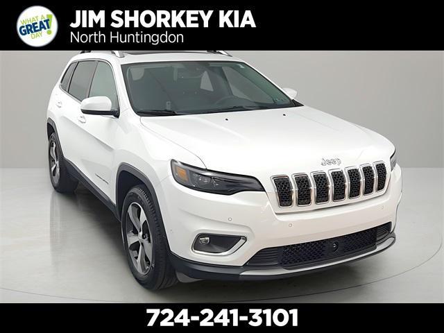 used 2021 Jeep Cherokee car, priced at $24,999