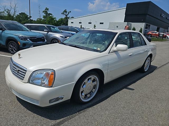 used 2002 Cadillac DeVille car, priced at $9,999