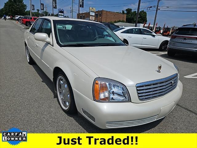 used 2002 Cadillac DeVille car, priced at $9,999
