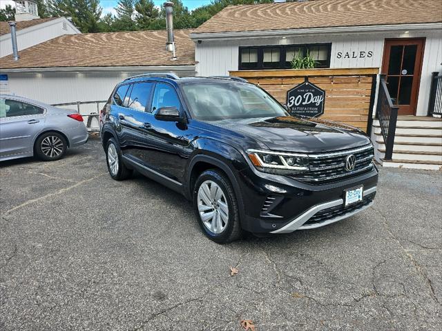 used 2021 Volkswagen Atlas car, priced at $34,999