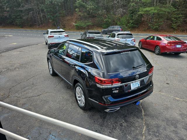 used 2021 Volkswagen Atlas car, priced at $34,999