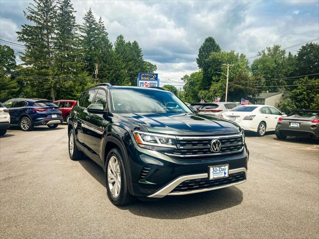 used 2021 Volkswagen Atlas car, priced at $33,997