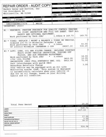 used 2022 Hyundai Tucson car, priced at $27,999