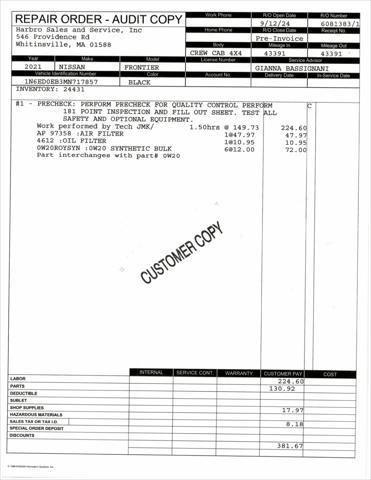 used 2021 Nissan Frontier car, priced at $27,997