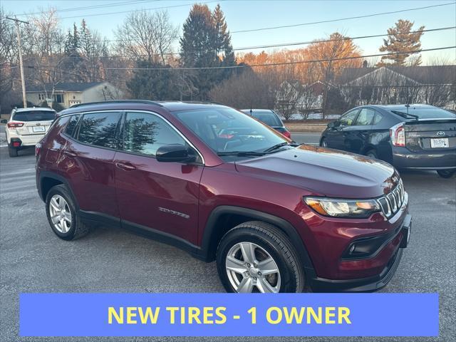 used 2022 Jeep Compass car, priced at $24,999