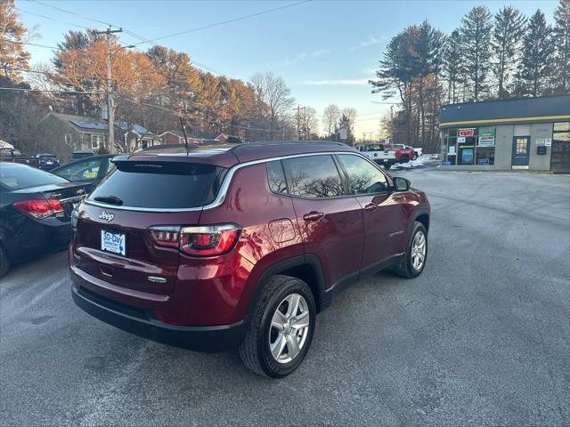 used 2022 Jeep Compass car, priced at $24,999