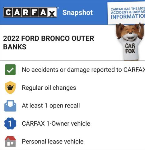 used 2022 Ford Bronco car, priced at $43,999