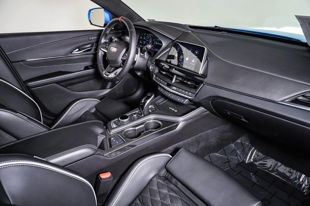 used 2022 Cadillac CT4-V car, priced at $57,800