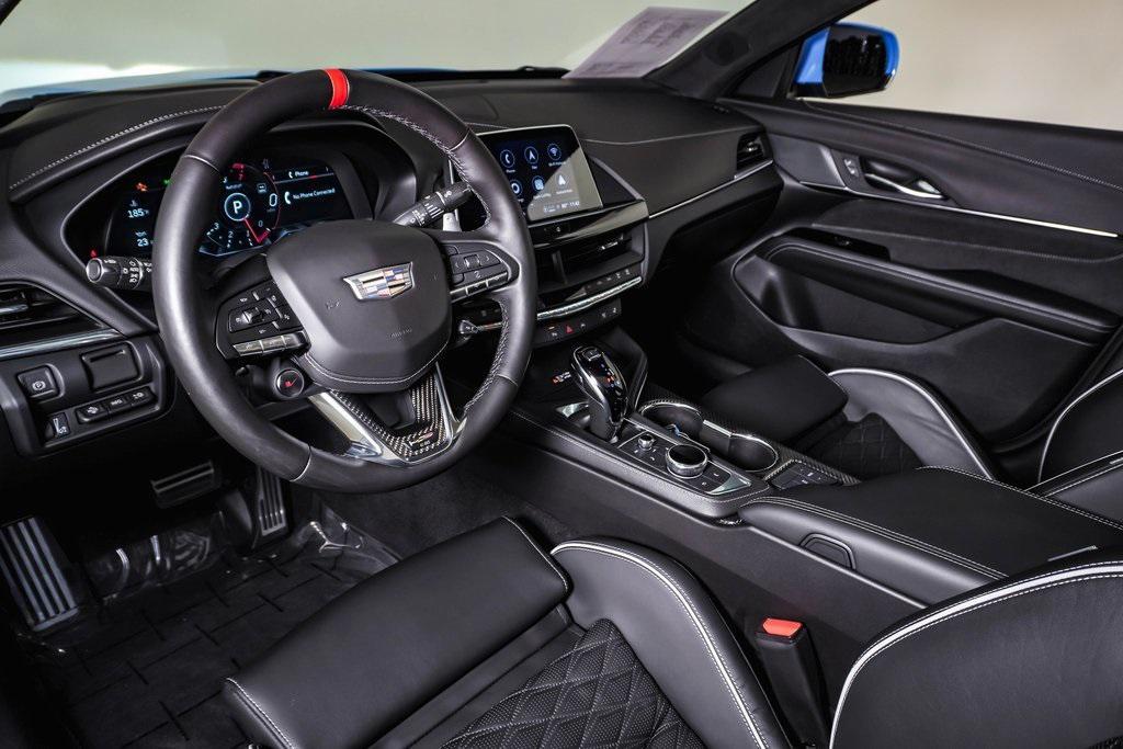 used 2022 Cadillac CT4-V car, priced at $57,800