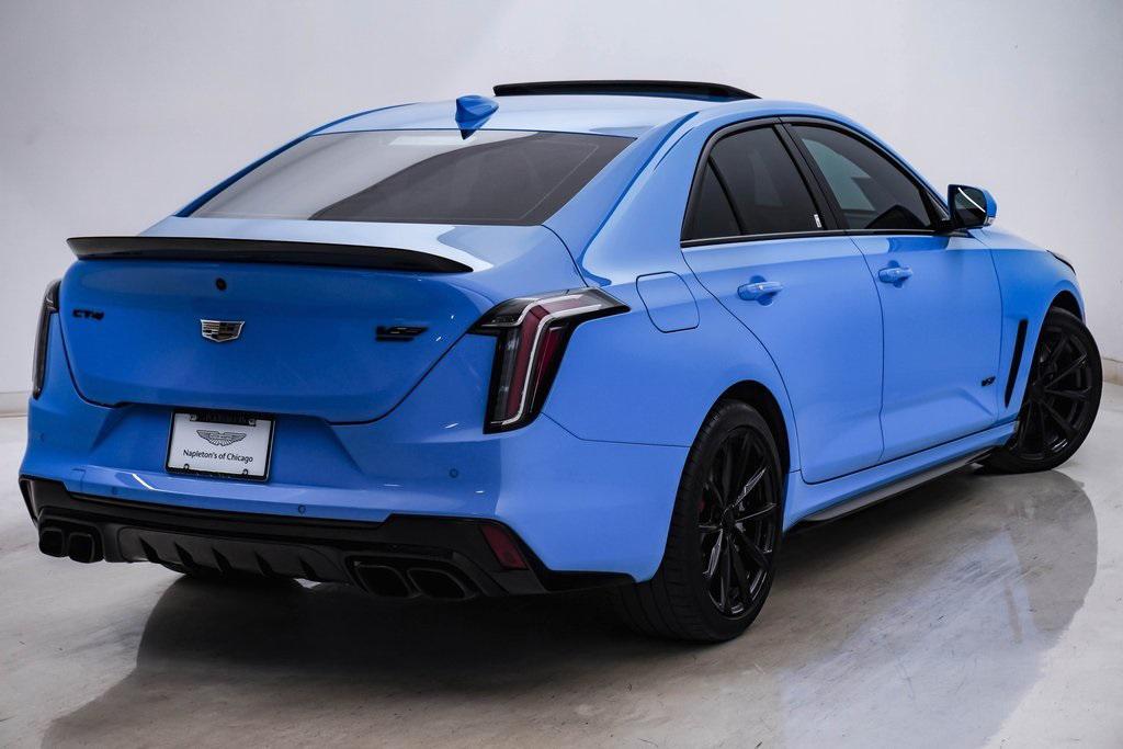 used 2022 Cadillac CT4-V car, priced at $57,800