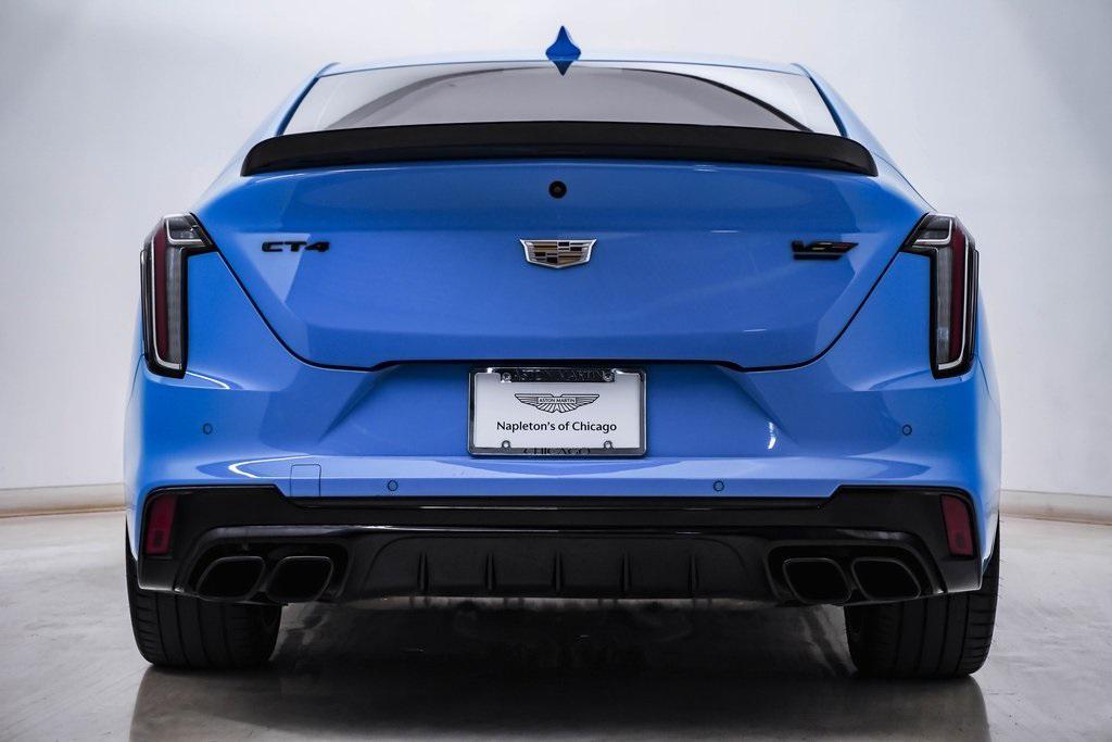 used 2022 Cadillac CT4-V car, priced at $57,800