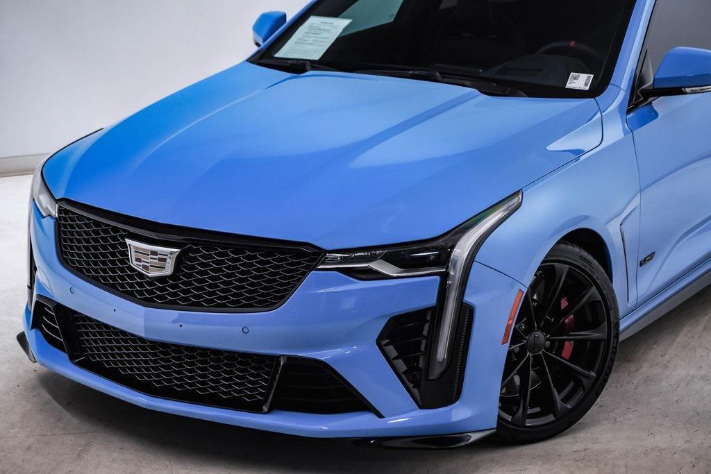 used 2022 Cadillac CT4-V car, priced at $57,800