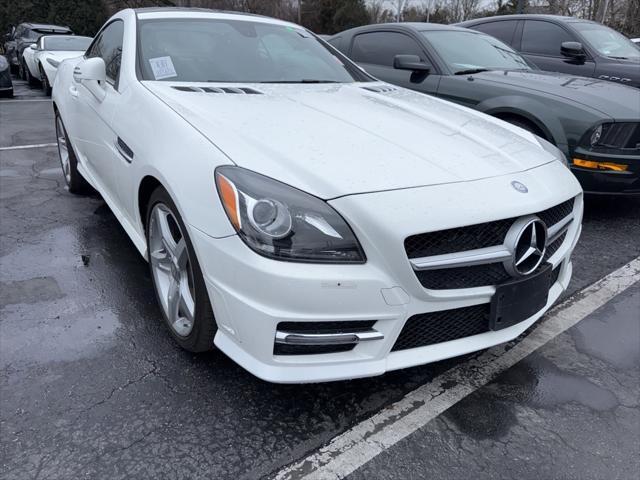 used 2015 Mercedes-Benz SLK-Class car, priced at $24,200