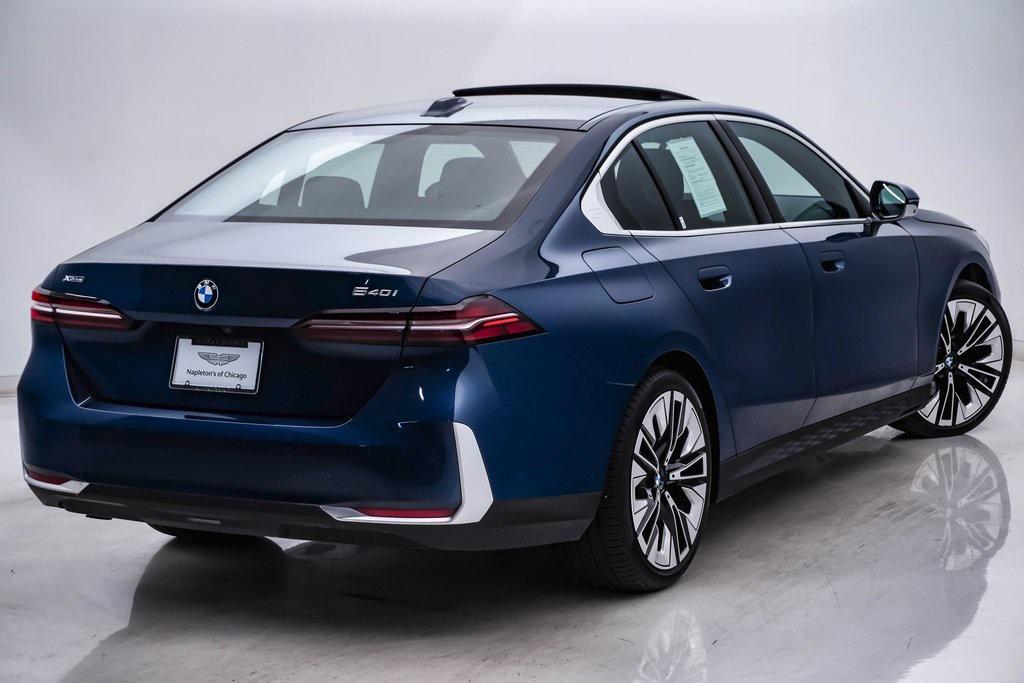 used 2024 BMW 540 car, priced at $57,500