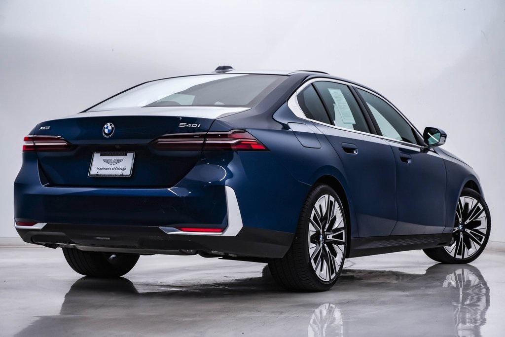used 2024 BMW 540 car, priced at $57,500