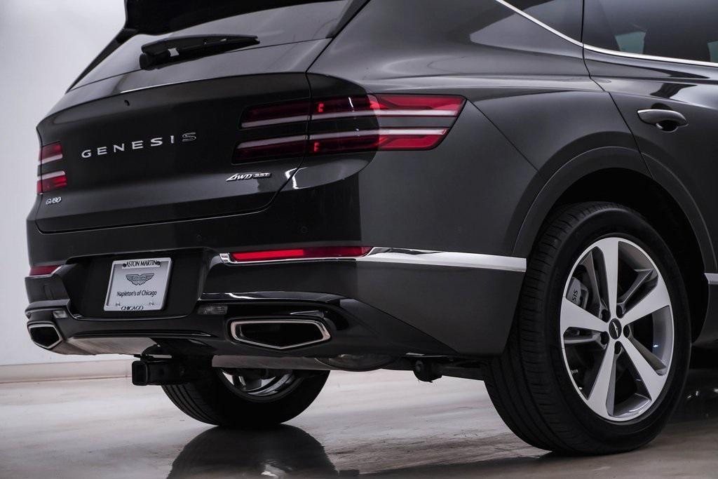 used 2024 Genesis GV80 car, priced at $57,500