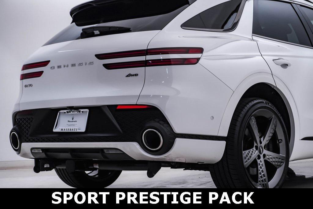 used 2025 Genesis GV70 car, priced at $49,200