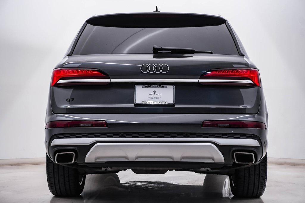 used 2025 Audi Q7 car, priced at $58,000