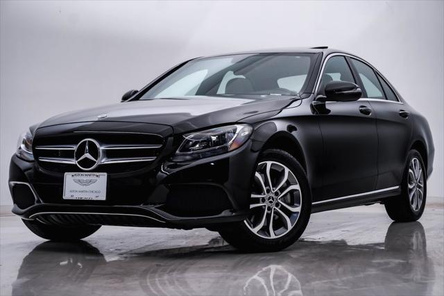 used 2018 Mercedes-Benz C-Class car, priced at $19,500