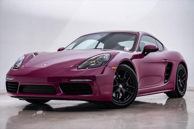 used 2024 Porsche 718 Cayman car, priced at $77,500