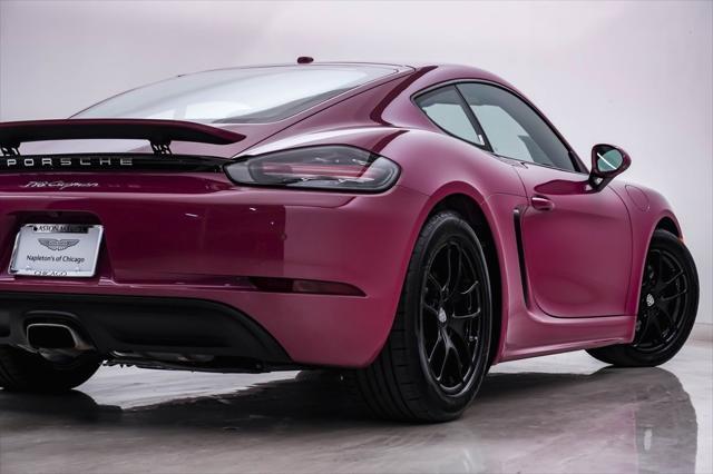 used 2024 Porsche 718 Cayman car, priced at $77,500