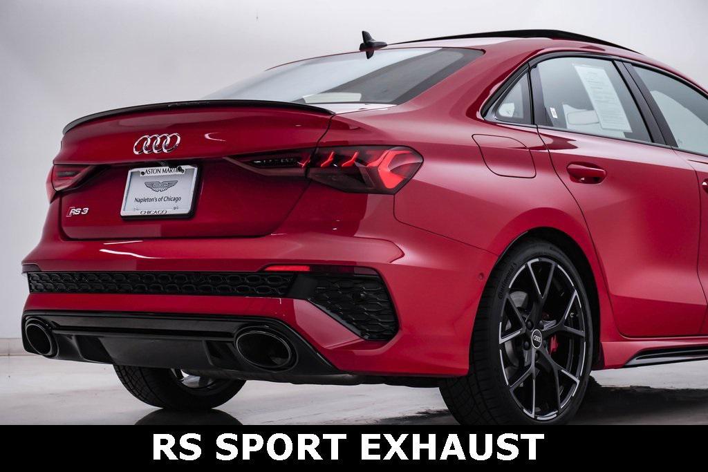 used 2023 Audi RS 3 car, priced at $57,500