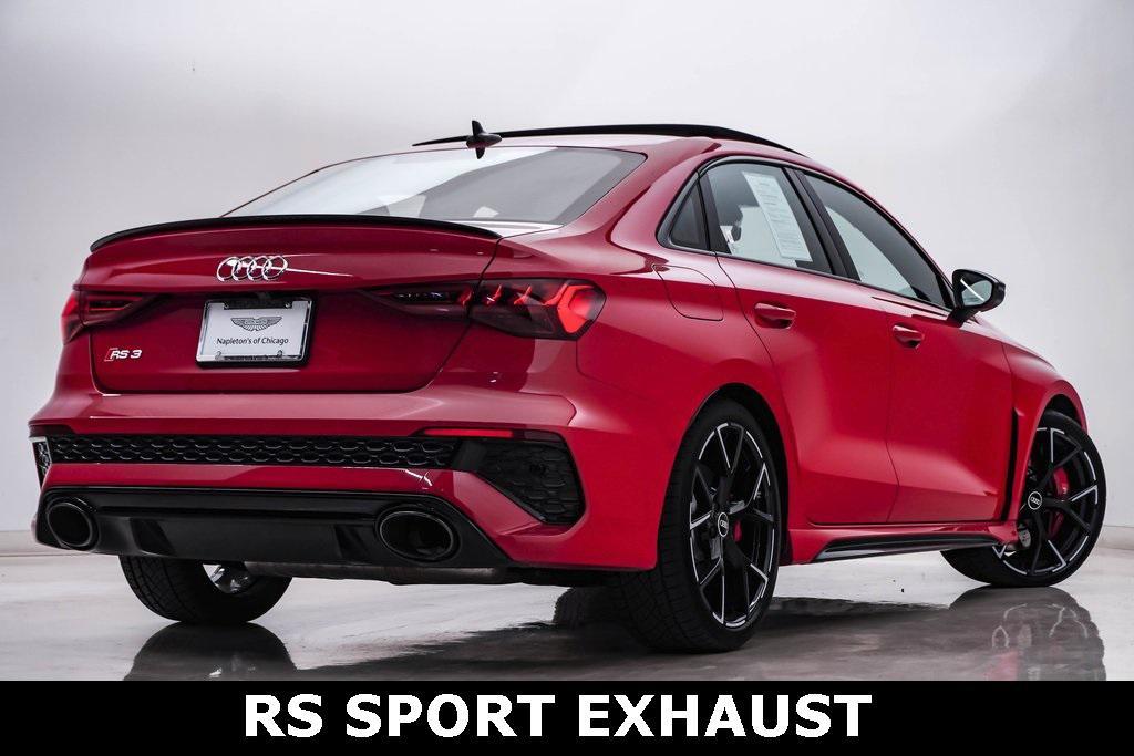 used 2023 Audi RS 3 car, priced at $57,500