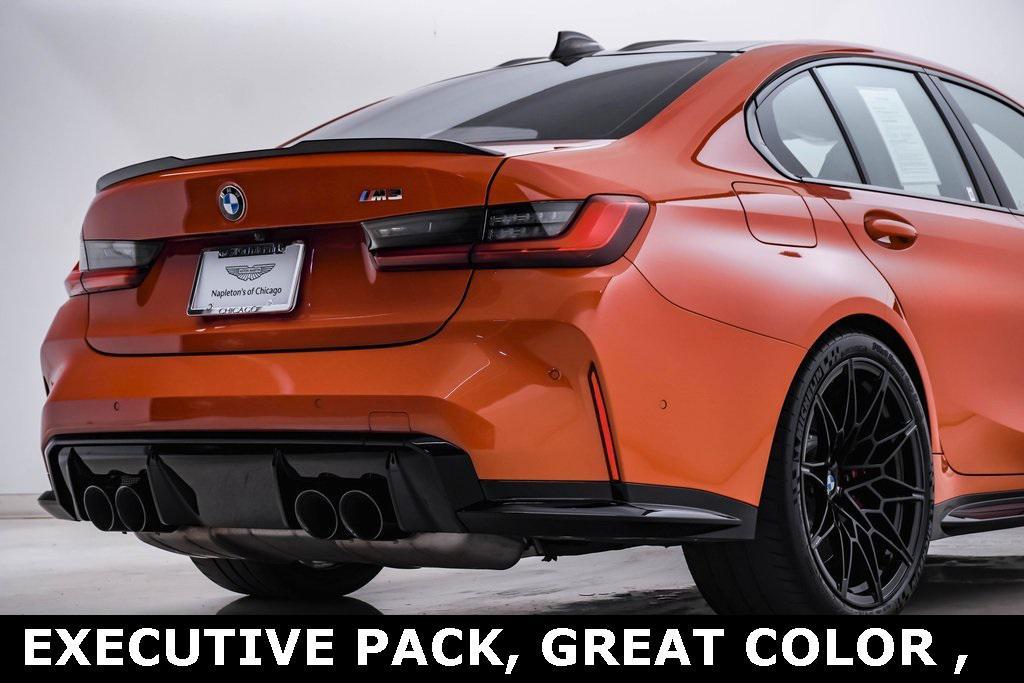 used 2021 BMW M3 car, priced at $69,400