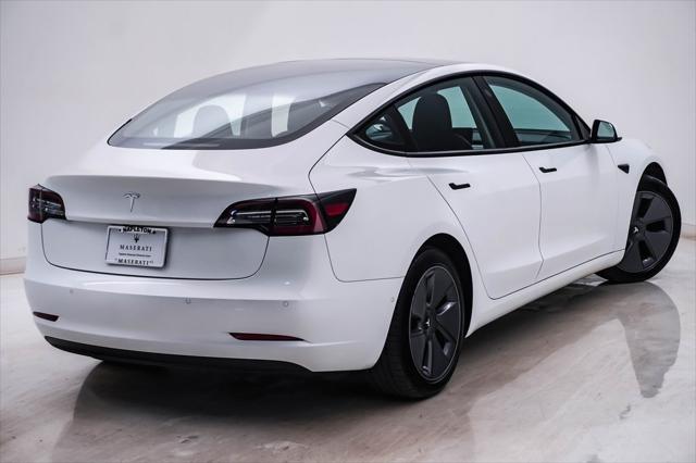 used 2021 Tesla Model 3 car, priced at $24,400