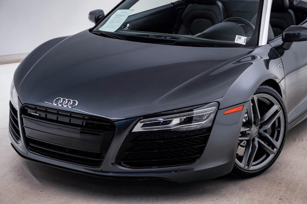 used 2015 Audi R8 car, priced at $105,800