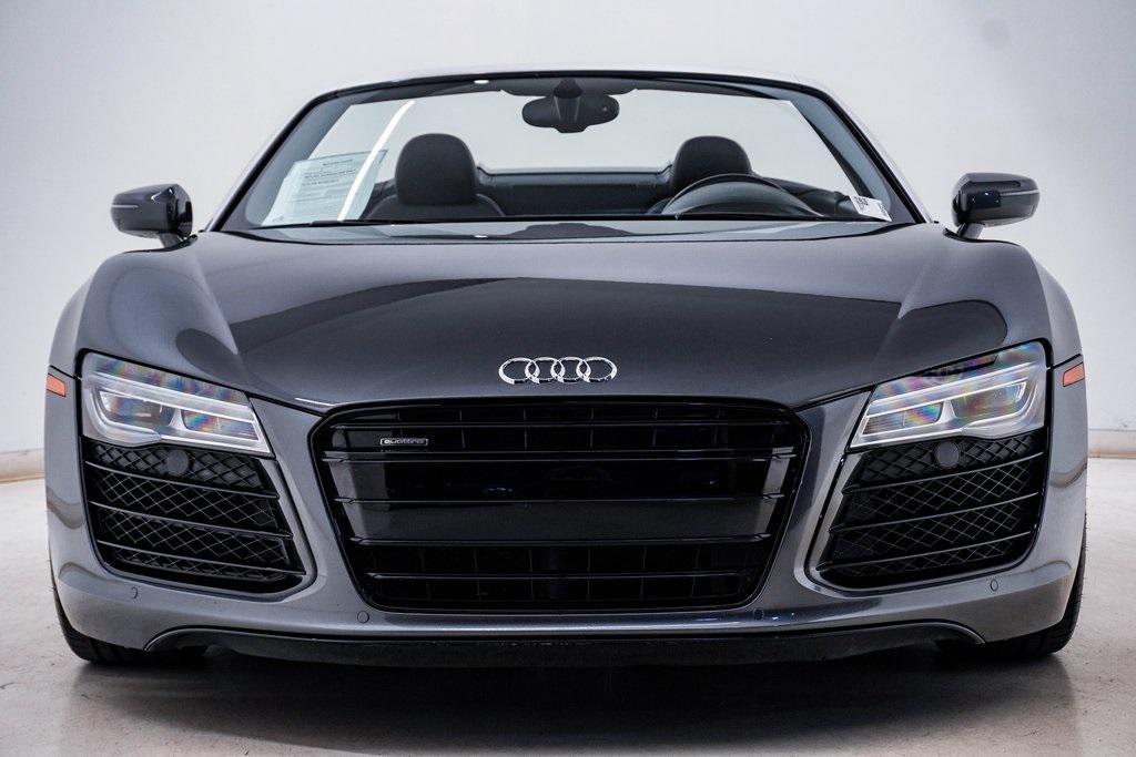 used 2015 Audi R8 car, priced at $105,800
