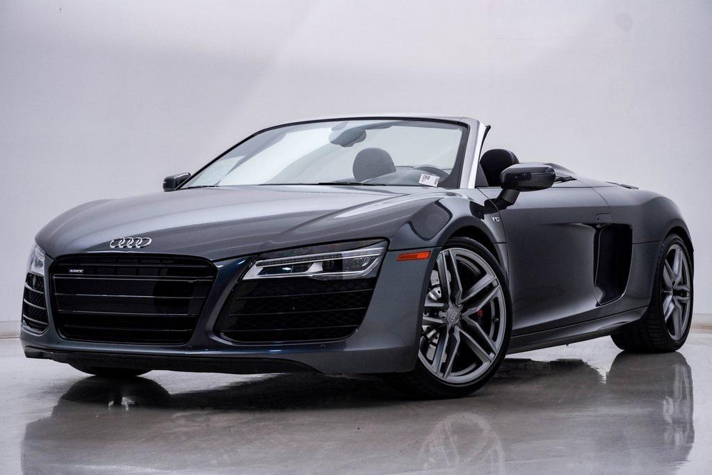 used 2015 Audi R8 car, priced at $105,800