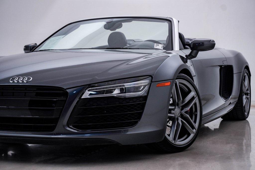 used 2015 Audi R8 car, priced at $105,800