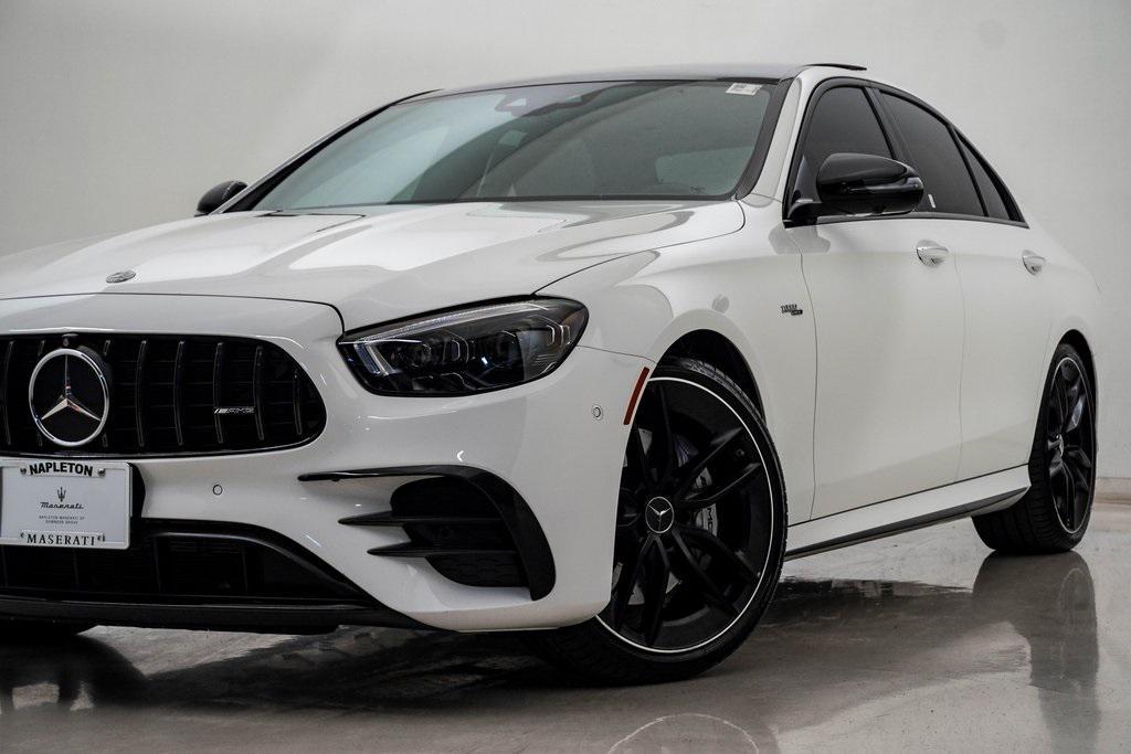 used 2022 Mercedes-Benz AMG E 53 car, priced at $59,000
