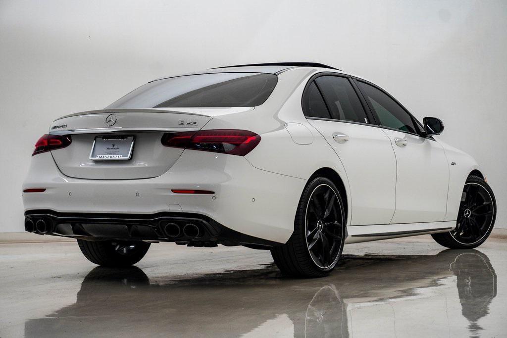 used 2022 Mercedes-Benz AMG E 53 car, priced at $59,000
