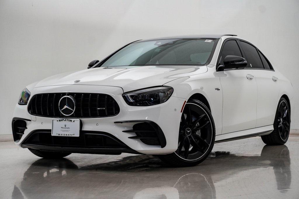 used 2022 Mercedes-Benz AMG E 53 car, priced at $59,000