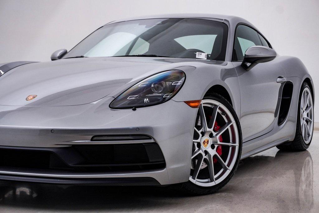 used 2021 Porsche 718 Cayman car, priced at $99,800