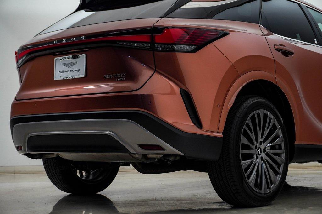 used 2023 Lexus RX 350 car, priced at $54,000