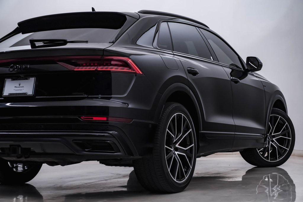 used 2019 Audi Q8 car, priced at $27,500