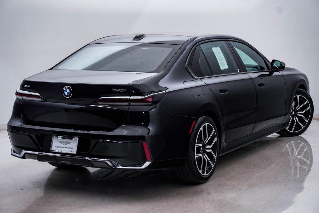 used 2025 BMW 740 car, priced at $79,800