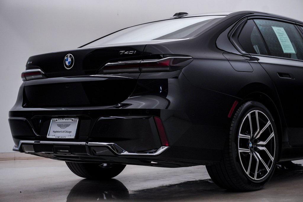 used 2025 BMW 740 car, priced at $79,800