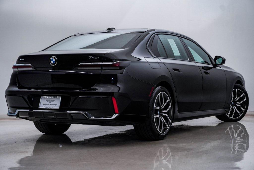 used 2025 BMW 740 car, priced at $79,800