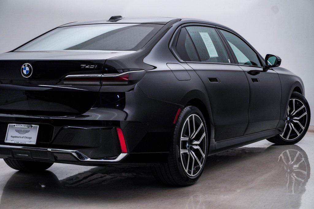 used 2025 BMW 740 car, priced at $79,800