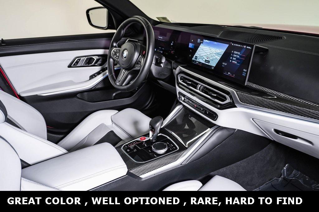used 2023 BMW M3 car, priced at $87,700