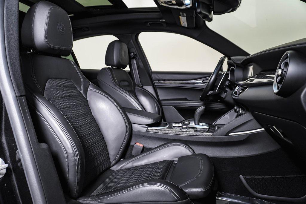 used 2021 Alfa Romeo Stelvio car, priced at $21,500