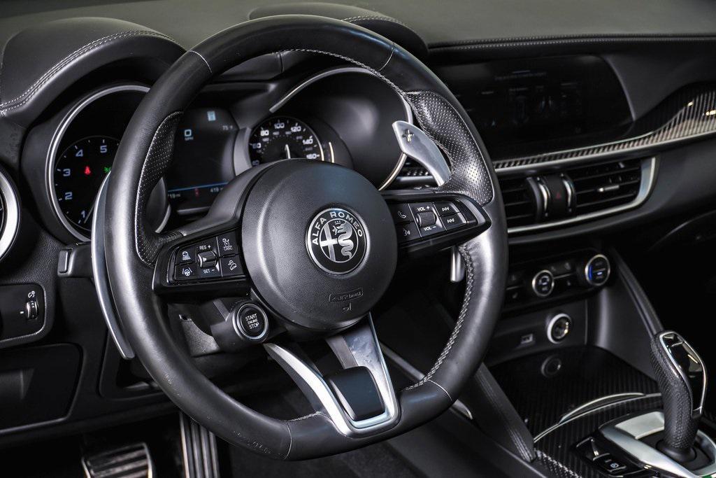 used 2021 Alfa Romeo Stelvio car, priced at $21,500