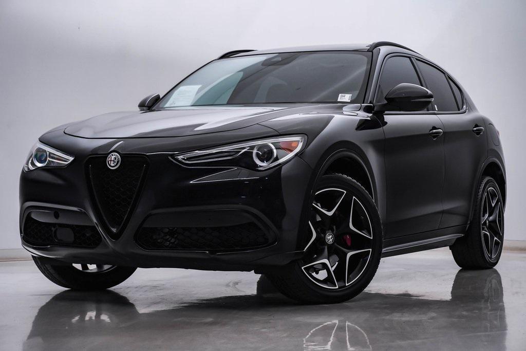used 2021 Alfa Romeo Stelvio car, priced at $21,500