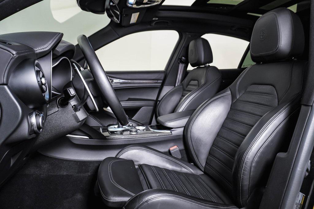 used 2021 Alfa Romeo Stelvio car, priced at $21,500
