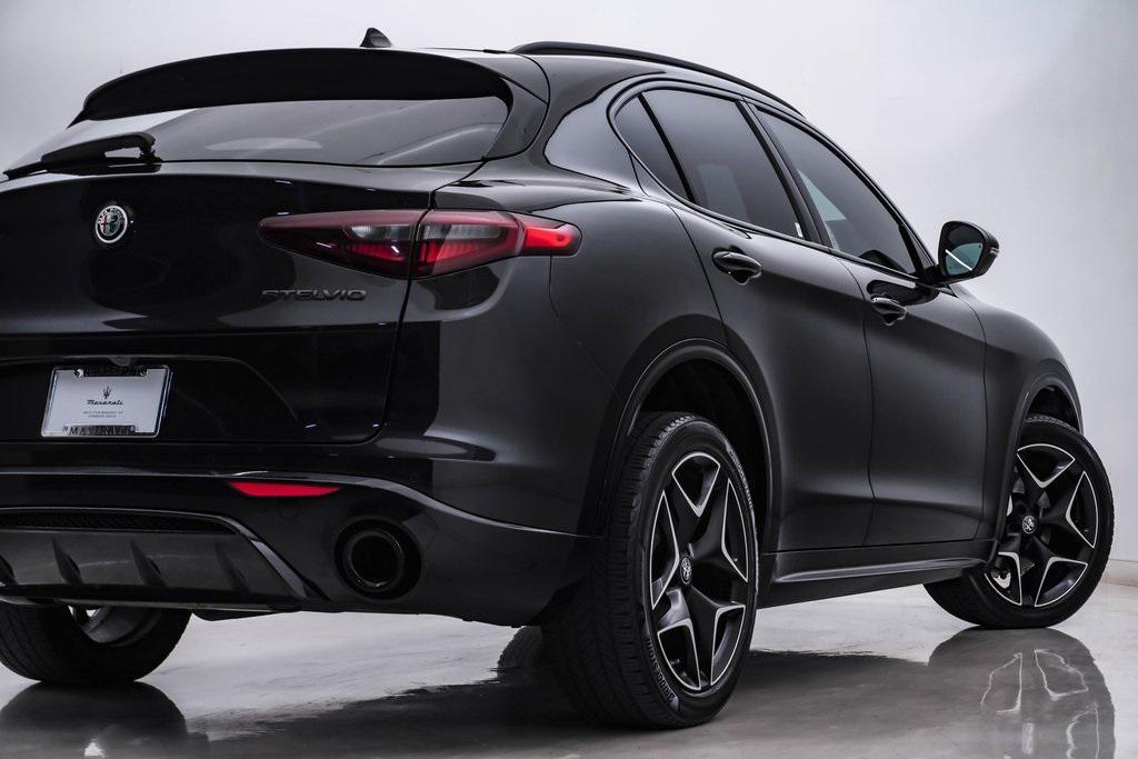 used 2021 Alfa Romeo Stelvio car, priced at $21,500