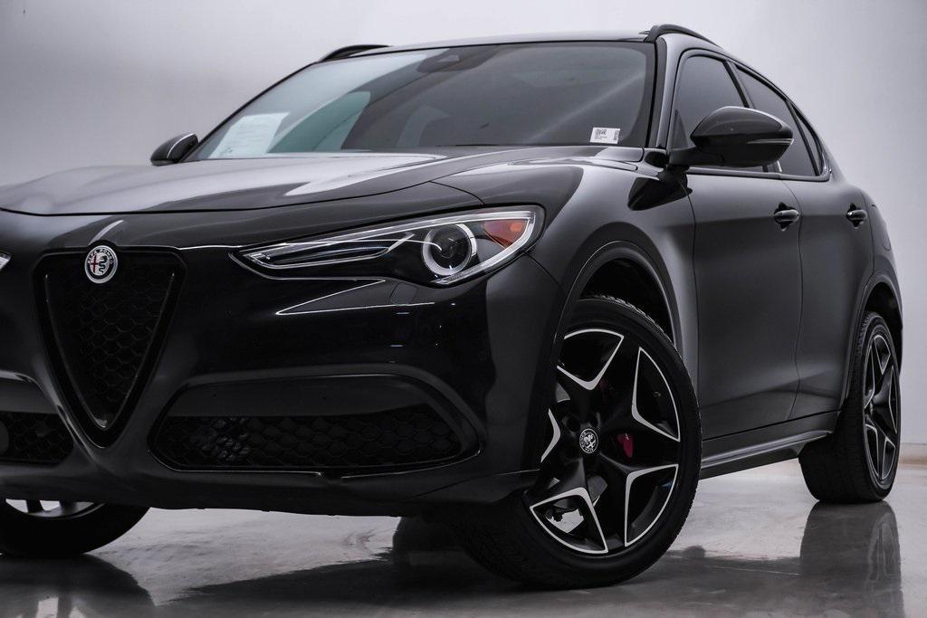 used 2021 Alfa Romeo Stelvio car, priced at $21,500